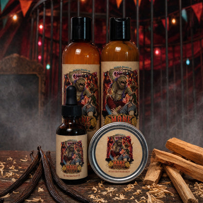 The Mane Event - Complete Balm Kit - Fall Mountain Air, Warm Cashmere, Sandalwood Vanilla