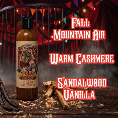 The Mane Event - Beard Conditioner - Fall Mountain Air, Warm Cashmere, Sandalwood Vanilla