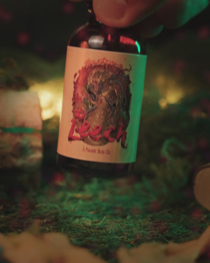 The Leech - Beard Oil - Lakeside Chill, Haunted Hayride, Caramel Pumpkin Spice
