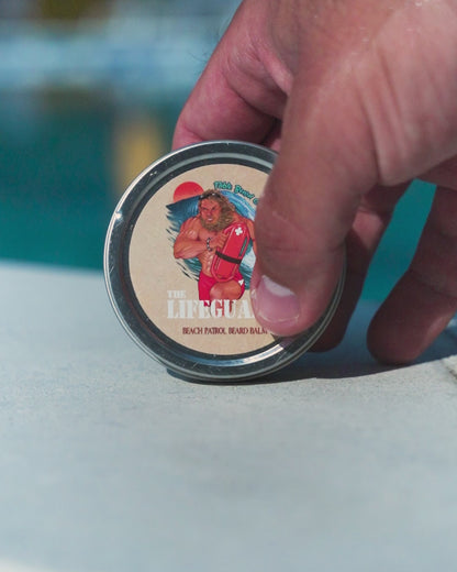 The Lifeguard - Beard Balm - Pineapple Margarita, Creamy Vanilla & Golden Amber