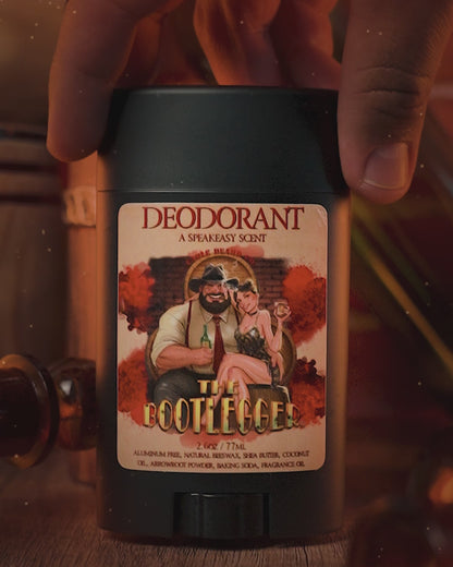 The Bootlegger - Deodorant - Oak Barrel Whiskey, Candied Lemon, Burnt Sugar