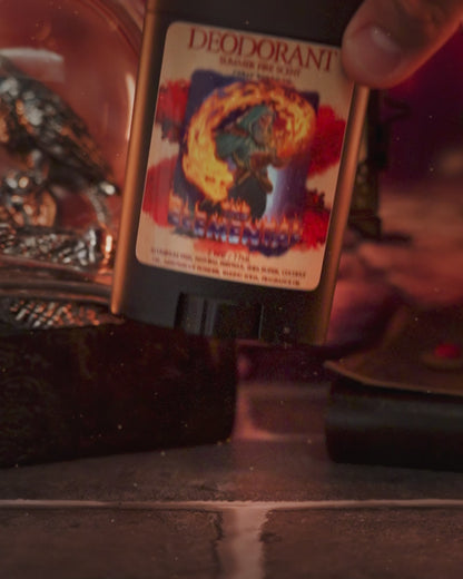 The Elemental - Deodorant - Fire Brewed Tea, Stewed Peaches, and Hibiscus Dust
