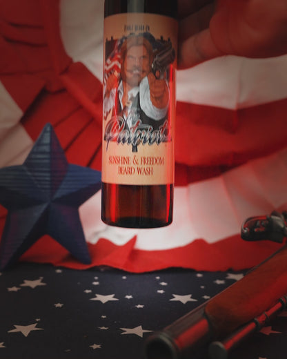 The Patriot - Beard Wash - Southern Pecan Pie, Fresh Spring Berries, and Creamy Vanilla