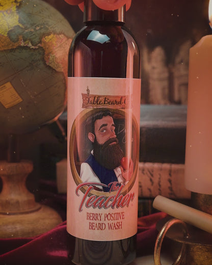 The Teacher - Beard Wash - Fresh Apples, Wild Berries, Creamy Vanilla