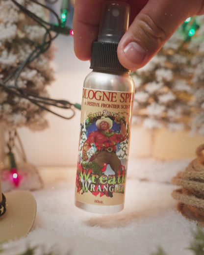 Wreath Wrangler - Cologne - Cranberry Jam, Mahogany Amber, Sweet Bergamot