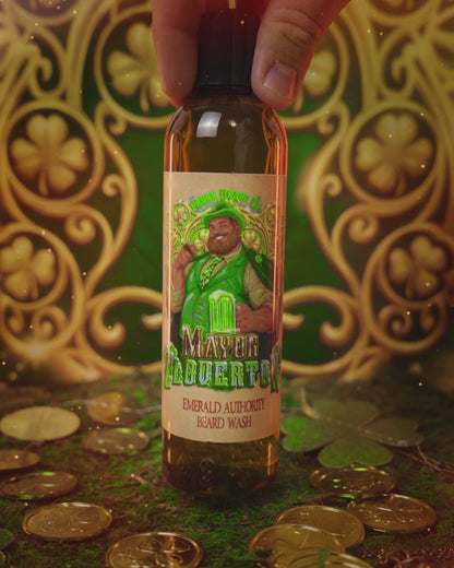Mayor Cloverton - Beard Wash - Refreshing Rosemary, Mossy Cedarwood, Aromatic Coriander
