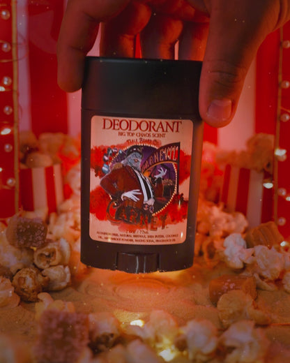 The Carney - Deodorant - Warm Kettle Corn, Salted Caramel, & Sweet Pipe Tobacco