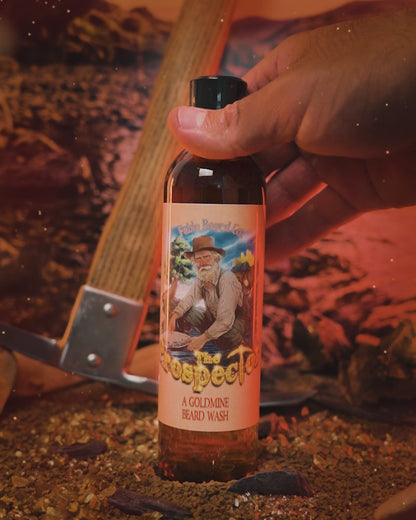 The Prospector - Beard Wash - Glacier Creek Water, Sugar Pine Timber, Frontier Turned Soil