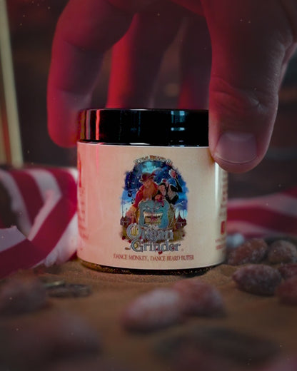 Organ Grinder - Beard Butter - Moonlit Blueberry Jam, Cheesecake Filling, Roasted Almond Praline