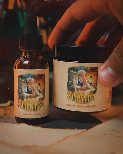 The Scientist - Beard Oil & Butter Kit - Key Lime Verbena, Spiced Graham Crunch, Vanilla Citrus Cream