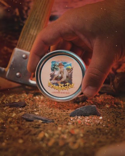 The Prospector - Beard Balm - Glacier Creek Water, Sugar Pine Timber, Frontier Turned Soil