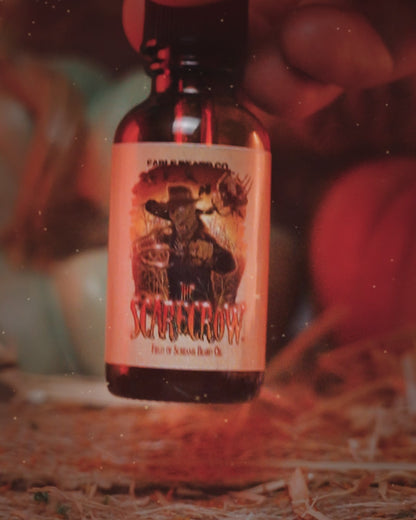 The Scarecrow - Beard Oil - Warm Pumpkin Spice, Withered Hay Fields, and Fall Leaves