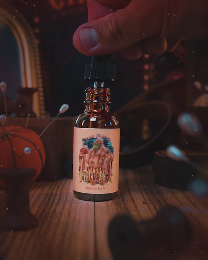 Pincushion - Beard Oil - Big Top Timberwood, Caramelized Maple Ember, Shadowed Bergamot