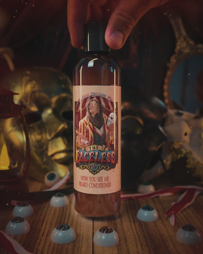 The Faceless - Beard Conditioner - Fireside Cider, Phantom Suede, Velvety Marzipan
