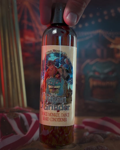 Organ Grinder - Beard Conditioner - Moonlit Blueberry Jam, Cheesecake Filling, Roasted Almond Praline