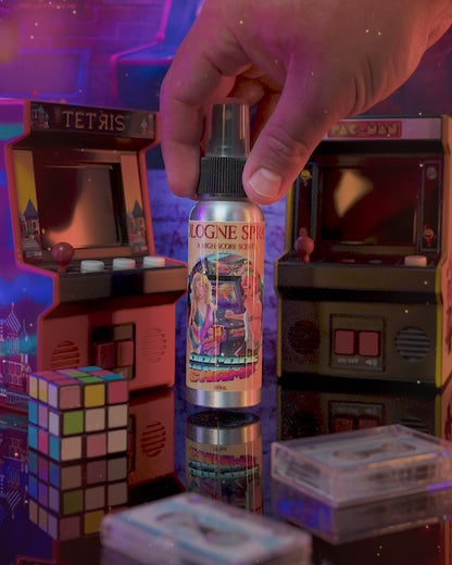 Arcade Champ - Cologne - Retro Cola, Charged Vanilla Citrus, Spiced Nutmeg