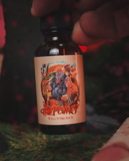 The Hatchet - Beard Oil - Mountain Resin, Dried Fir Needles, Smoldering Embers