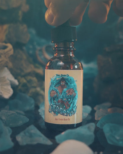 The Undertow - Beard Oil - Palm Tree Woods, Oceanic Musk, Peppered Bergamot, and Mossy Sea Caves