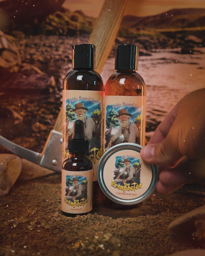 The Prospector - Complete Balm Kit - Glacier Creek Water, Sugar Pine Timber, Frontier Turned Soil