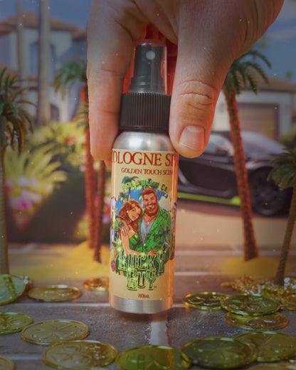 Lucky Guy - Cologne - Cooling Sea Water, Clean Oak Moss, Golden Sugarcane