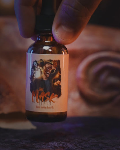 The Mask - Beard Oil - Blood Orange, Cream Soda, Bourbon-Soaked Oak