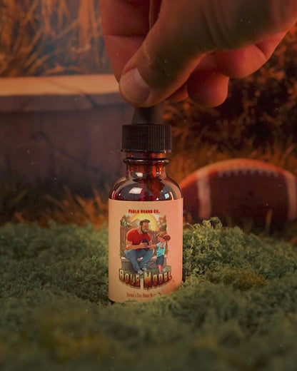 The Role Model - Beard Oil - Leathery Woods, Bergamot Spice Cologne, and Herbal Sage Musk
