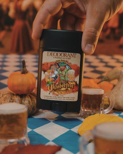 Oktoberfest - Deodorant - Pumpkin Ale, Sweet Potato, German Oak Tree, & Lederhosen Leather