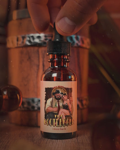 The Bootlegger - Beard Oil - Oak Barrel Whiskey, Candied Lemon, Burnt Sugar