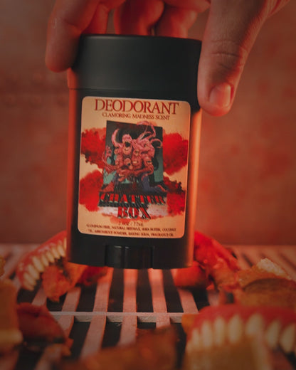 Chatterbox - Deodorant - Browned Butter Glaze, Charred Pumpkin Sugar, Spiced Baked Apple