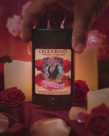 The Romantic - Deodorant - Crisp Bergamot, Sweet Guaiac Woods, Comforting Sandalwood