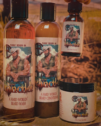 The Rancher - Complete Butter Kit - Fresh Cut Cedar, Green Pastures, Leather Boots