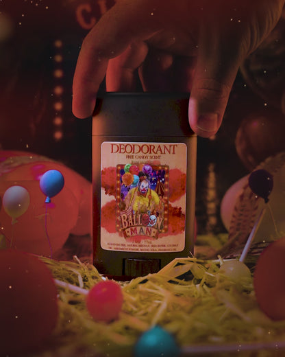 Balloon Man - Deodorant - Twisted Carnival Lollipops, Electric Yuzu, Rock Candy Crystals