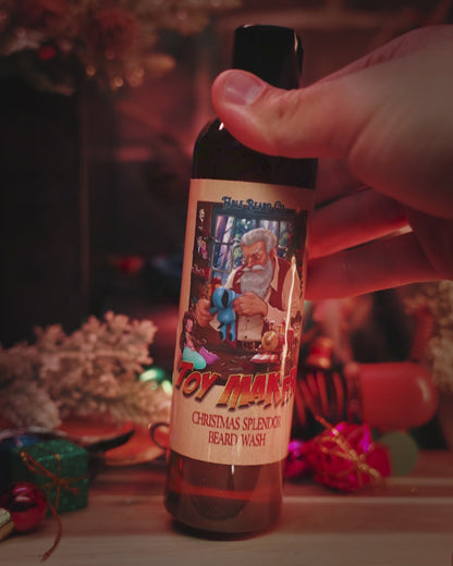 The Toy Maker - Beard Wash - Roasted Marshmallow Latte, Vanilla Bourbon, and Pipe Tobacco