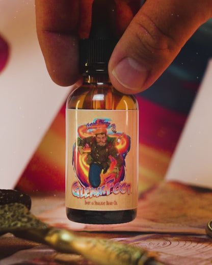 Gleamfoot - Beard Oil - Vibrant Ozone, Orange Spark, Clean Eucalyptus
