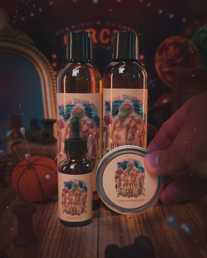 Pincushion - Complete Balm Kit - Big Top Timberwood, Caramelized Maple Ember, Shadowed Bergamot