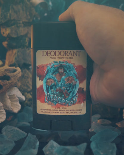 The Undertow - Deodorant - Palm Tree Woods, Oceanic Musk, Peppered Bergamot, and Mossy Sea Caves