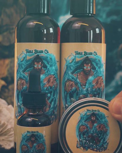The Undertow - Complete Balm Kit - Palm Tree Woods, Oceanic Musk, Peppered Bergamot, and Mossy Sea Caves