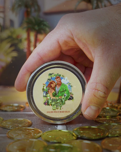 Lucky Guy - Beard Balm - Cooling Sea Water, Clean Oak Moss, Golden Sugarcane