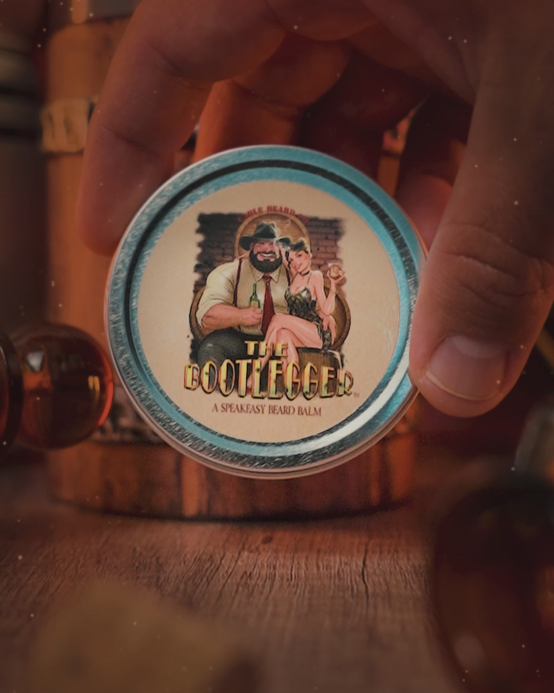 The Bootlegger - Beard Balm - Oak Barrel Whiskey, Candied Lemon
