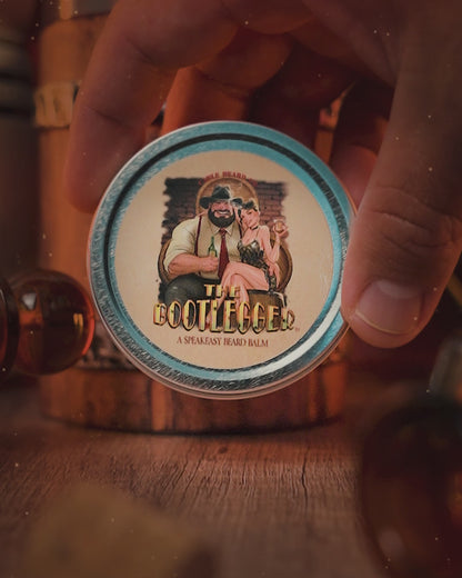 The Bootlegger - Beard Balm - Oak Barrel Whiskey, Candied Lemon, Burnt Sugar