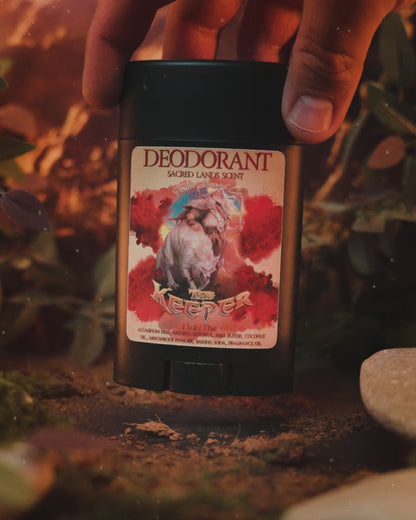 The Keeper - Deodorant - Exotic Tobacco, Citrus Zest, Ancient Woods, and Spicy Patchouli