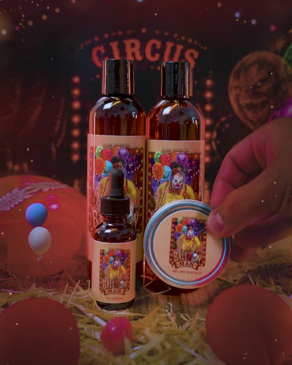 Balloon Man - Complete Balm Kit - Twisted Carnival Lollipops, Electric Yuzu, Rock Candy Crystals