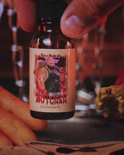 The Butcher - Beard Oil - Warm Cocoa Butter, Black Cardamom, Old Tanned Leather