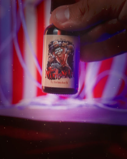 The Marionette - Beard Oil - Warm Mulled Cider, Splintered Mahogany, Velvet Pipe Smoke