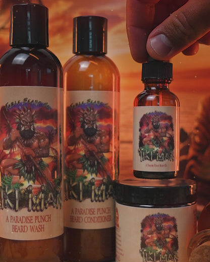 Tiki Man - Complete Butter Kit - Juicy Pineapple, Jungle Woods, Spiced Rum