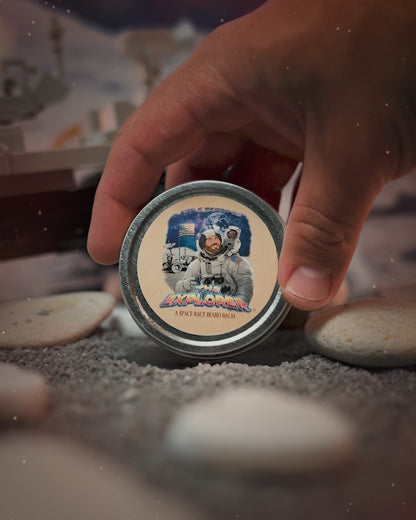 The Explorer - Beard Balm - Silver Birch, Cosmic Air Accord, Dark Mineral Musk