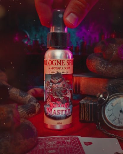 Beard Master - Cologne - Aged Leather, Killer Bee Honey, Cursed Apple Trees