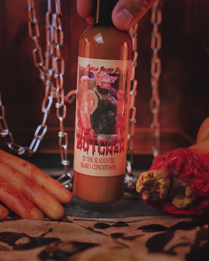 The Butcher - Beard Conditioner - Warm Cocoa Butter, Black Cardamom, Old Tanned Leather