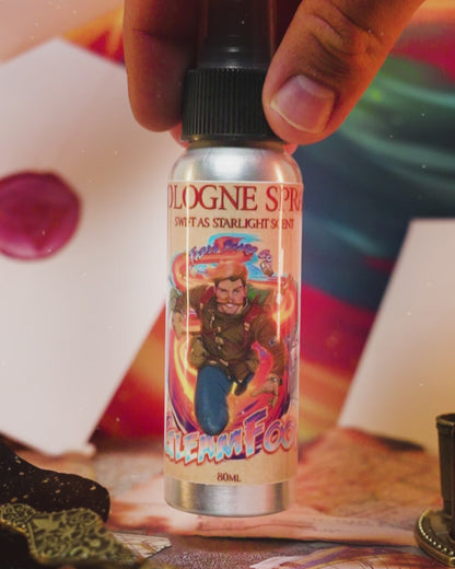 Gleamfoot - Cologne - Vibrant Ozone, Orange Spark, Clean Eucalyptus