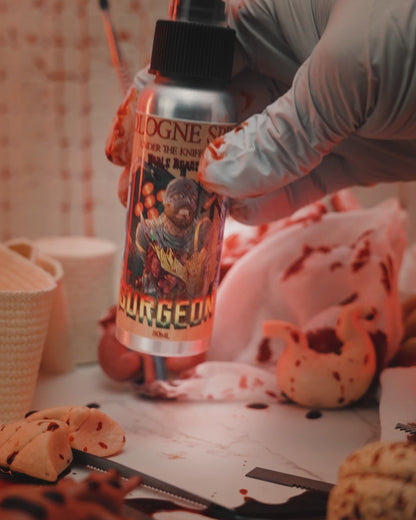 The Surgeon - Cologne - Black Tea Leaves, Sterile Lemon Tincture, Cursed Amberwood